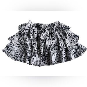 NWT Crewcuts floral Ruffle cotton Skirt